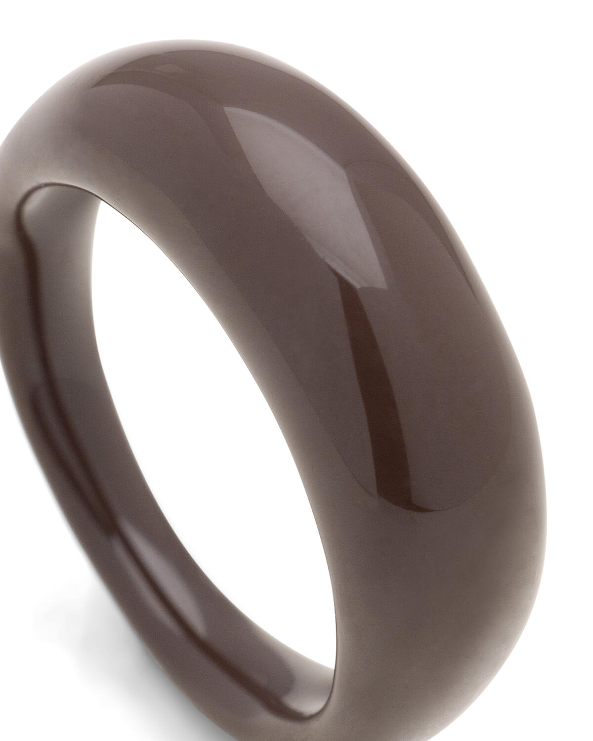Color Chunky ring - Cocoa Powder